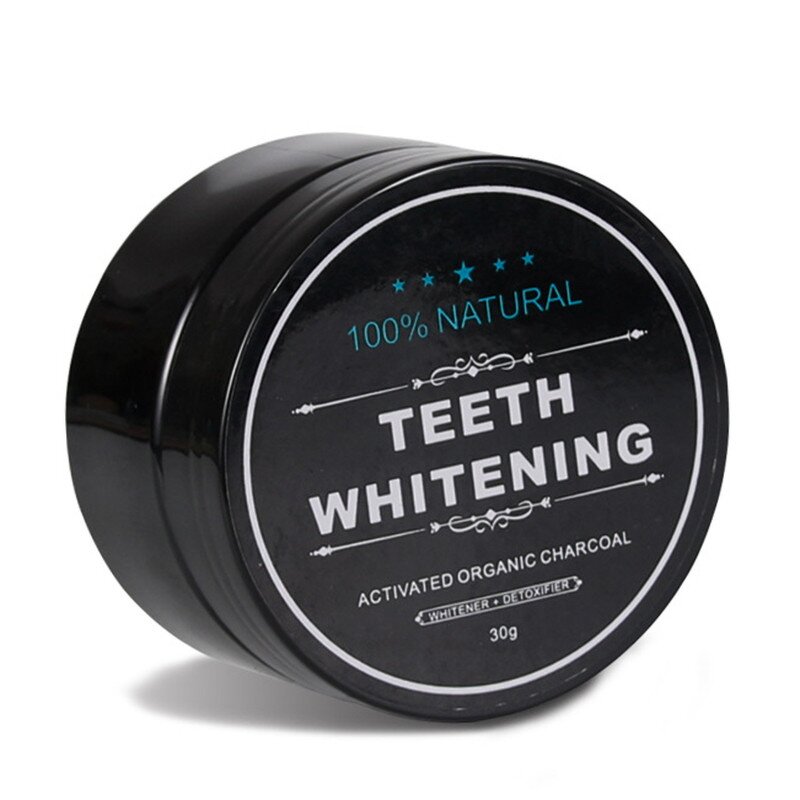 Teeth Whitening Powder Manufacturer - 30g Natural Black Bamboo Charcoal