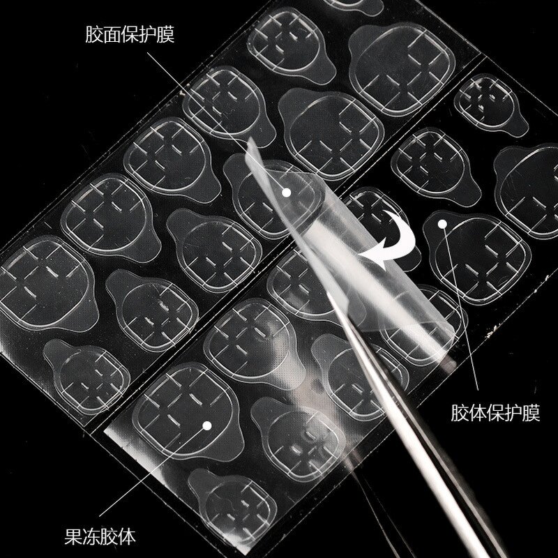 Nail Tape Glue Manufacturer - Jelly Double Sided Sticker for False Nail Art