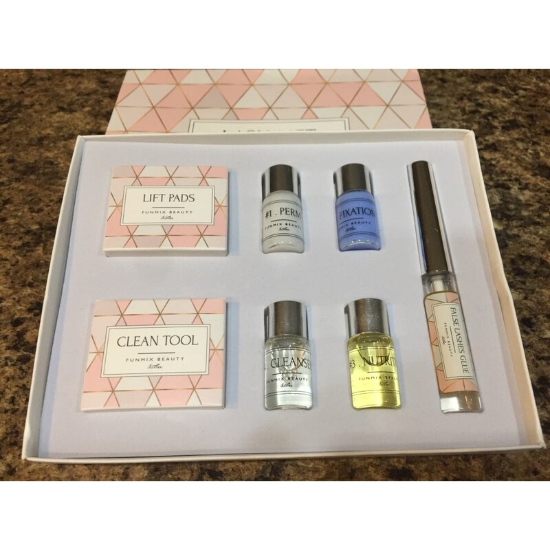 Eyelash Perming Kit Manufacturer - Funmix DIY Lashes Lifting with Rods Glue