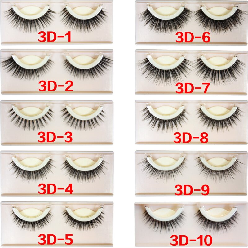 False Eyelashes Manufacturer - LIDDY New Self-Adhesive Natural Long Thick Soft