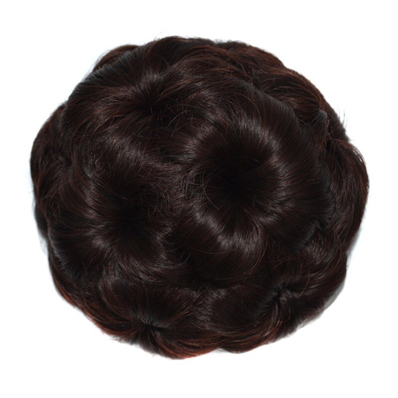 Chignon Hair Bun Manufacturer - Synthetic High Temperature Fiber Nine Flowers 17 Colors