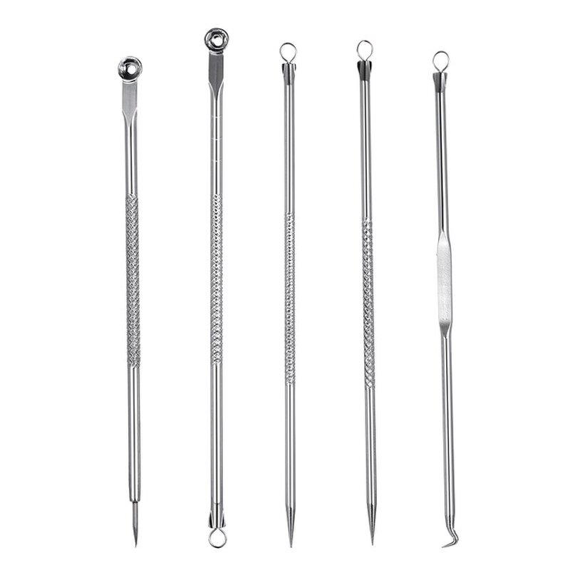 Blackhead Remover Tool Set Manufacturer - 5 Pcs Pimple Acne Extractor Needle