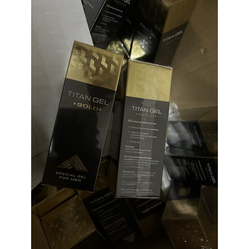 Men Care Massage Cream Manufacturer - Hot Sale Russia Titan Gel Gold Products