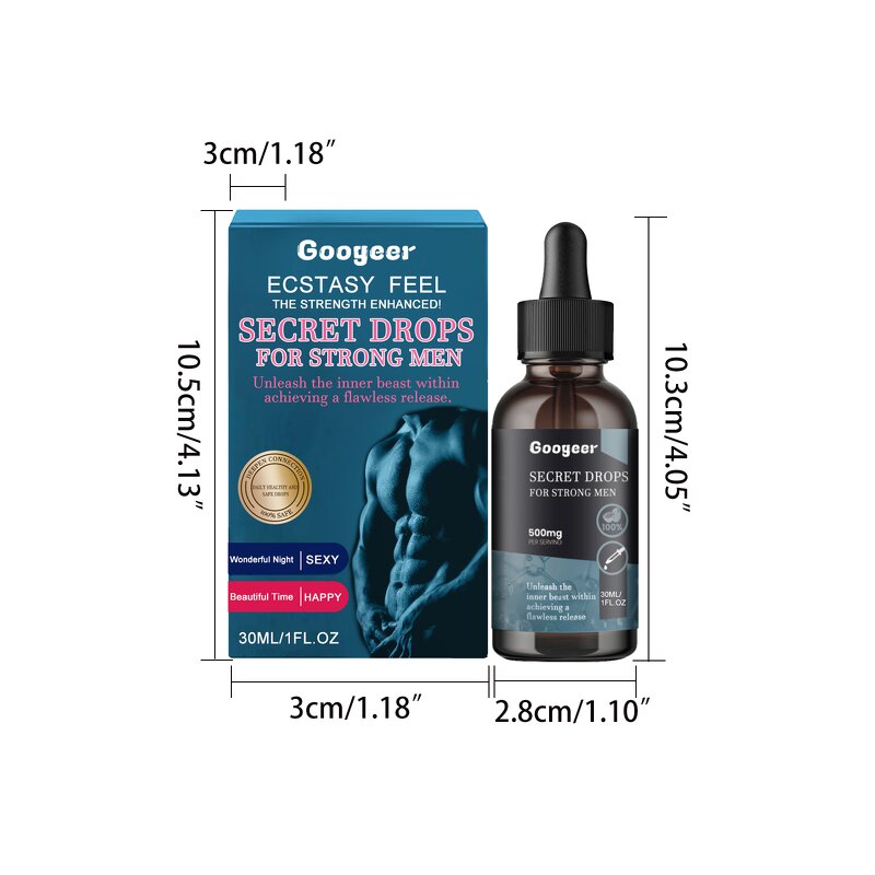 Stress Relief Drops Manufacturer - Googeer for Men Release Anxiety Enhance Relaxation