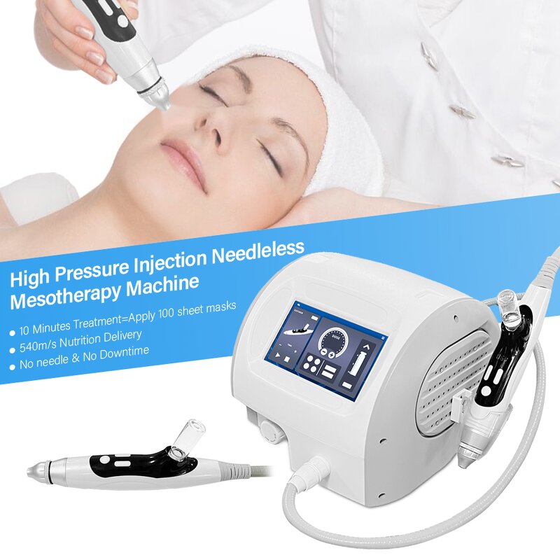No Needle Mesotherapy - Portable High Pressure Injection Gun Face Moisture Care