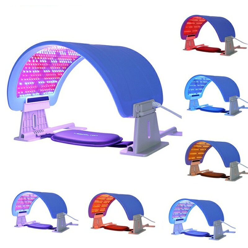 PDT Led Light Therapy Mask - Professional 7 Color Photon Therapy Facial Mask