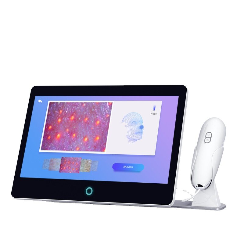 Portable Skin Analyzer - Professional Tester Scope Handheld Camera Wrinkle Analysis