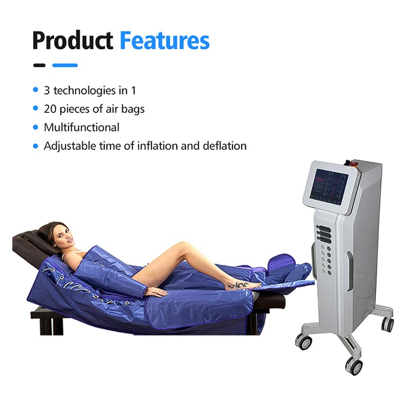 3 in 1 Pressotherapy Machine - Hot Sales Professional Lymphatic Drainage Weight Loss