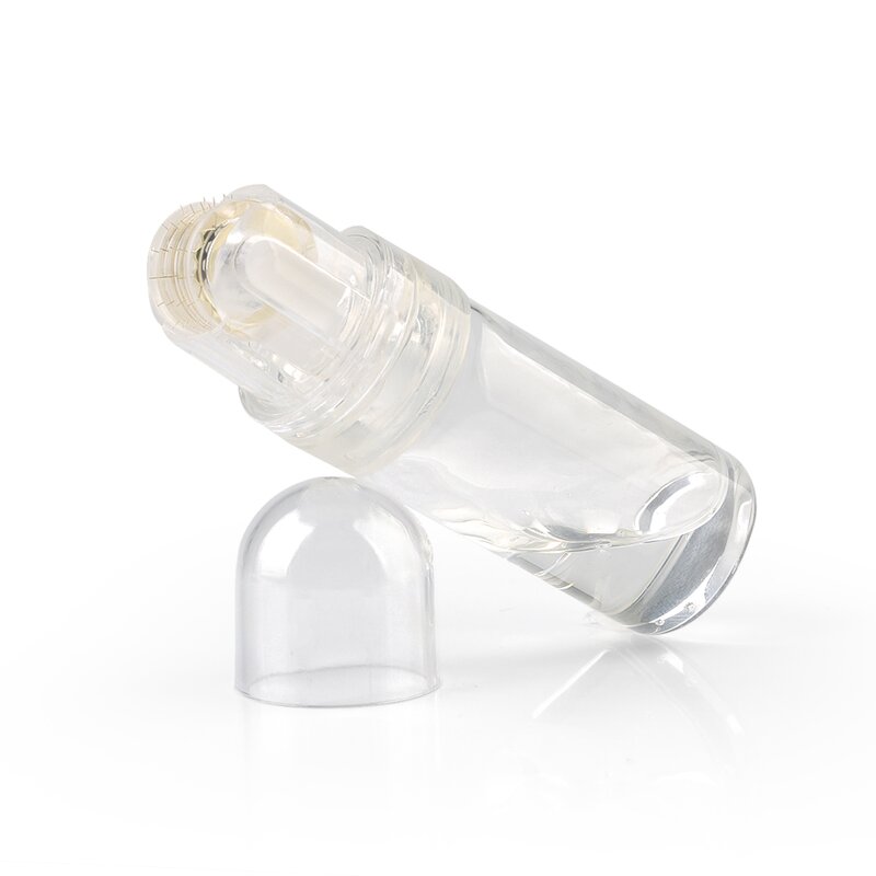 Gold Hydra Roller - Safe 64 Pin 0.25/0.5/1mm Skin Tightening Glass Bottle