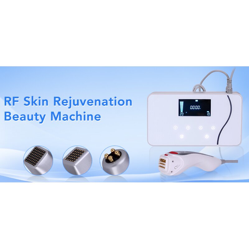 RF Skin Rejuvenation Machine - 2024 3 in 1 Tips Face Eyes Lifting Device