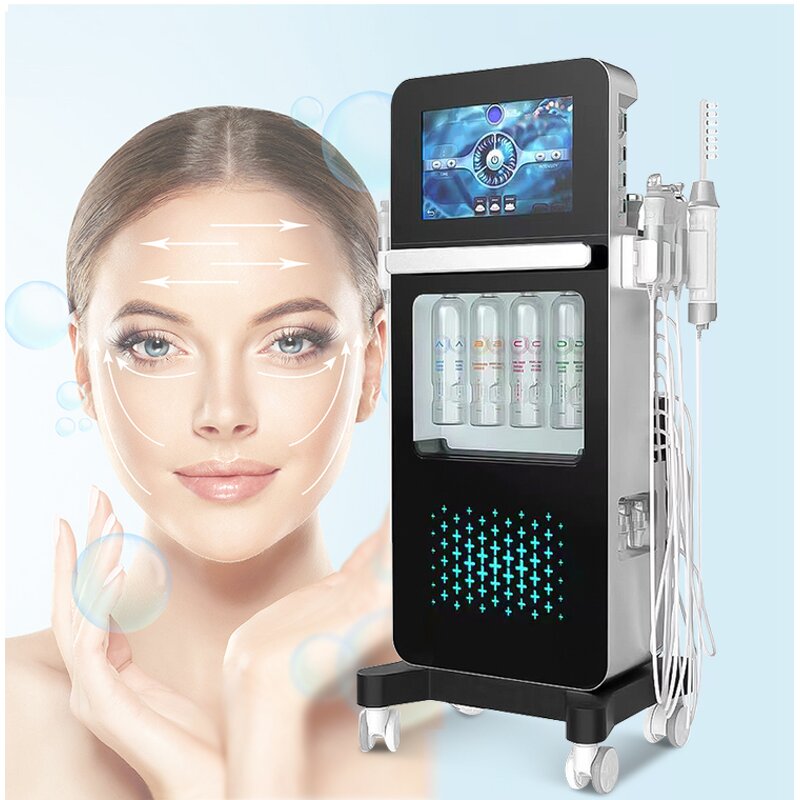 17 in 1 Hydra Facial Machine - New Professional Jet Peeling CO2 Bubble Device