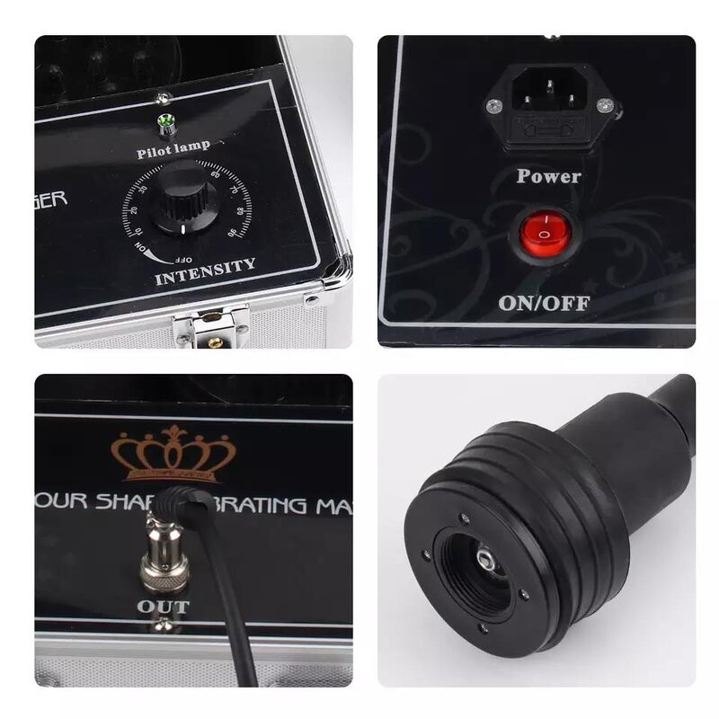 G5 Vibrator Machine - Muscle Relaxing Portable 5 Heads Massage Slimming Device