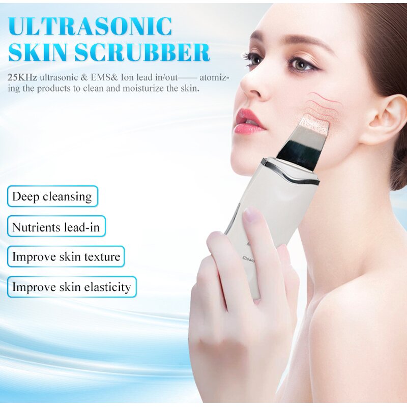 Skin Scrubber Device - Facial Skin Care Portable Blackhead Removal on Sale