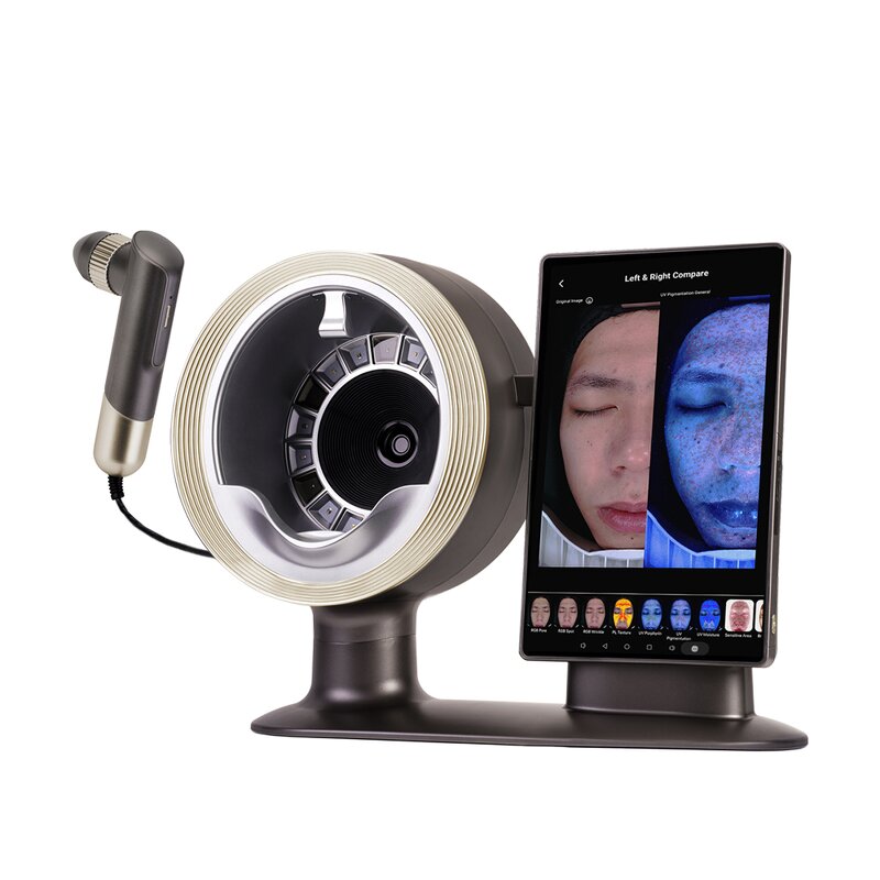 Desktop M17 AI Skin Analyzer - 2026 Newest Facial Analysis with Hair Scalp Detector
