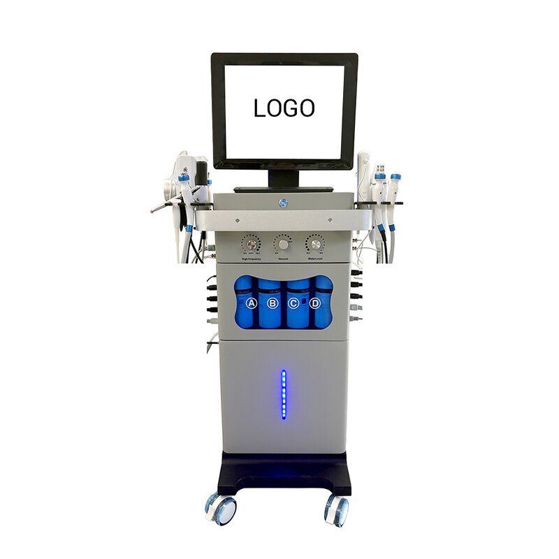 18/14 in 1 Hydra Facial Machine - Vertical Spa Blackhead Removal Face Cleaning Device