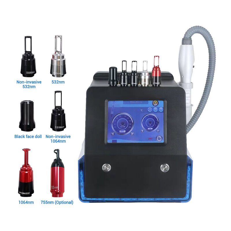 Picosecond Laser Machine - New Arrival Non-invasive Black Doll Heads Tattoo Removal