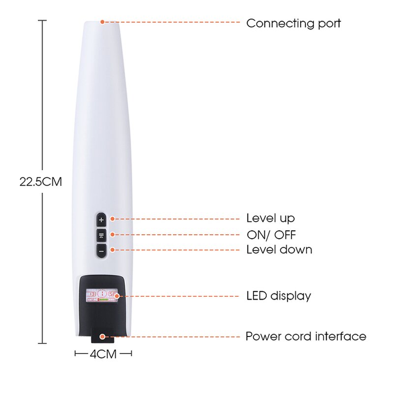 High Frequency Facial Wand - Portable Massager Beauty Wand for Skin Care