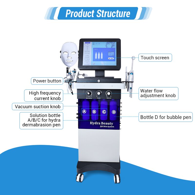 15 in 1 Hydra Facial Machine - Hot Sales Professional Blackhead Removal Device