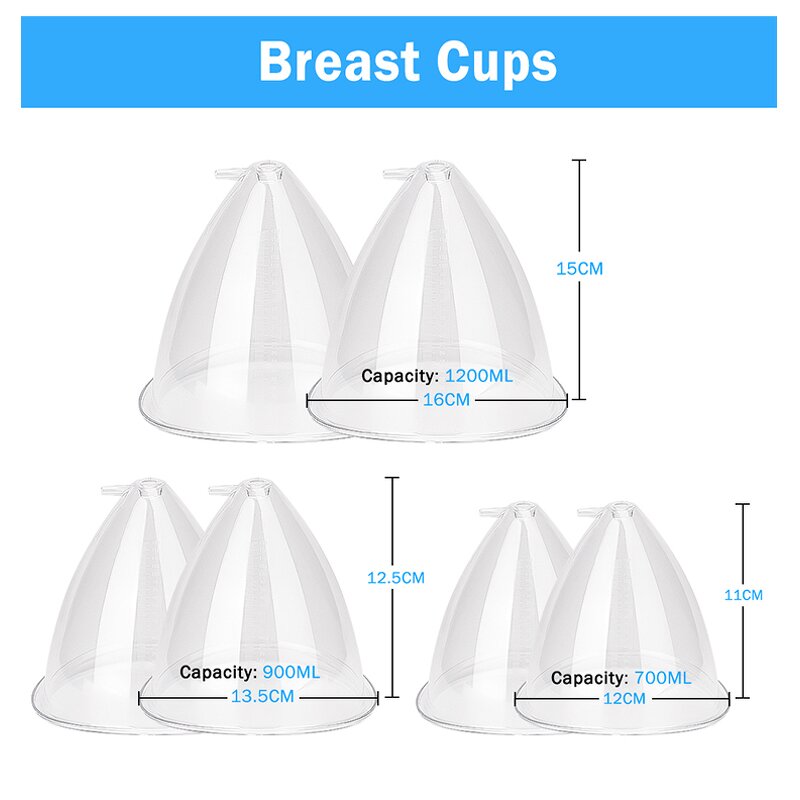 Vacuum Therapy Device - Small and Light Butt Breast Enlargement Machine