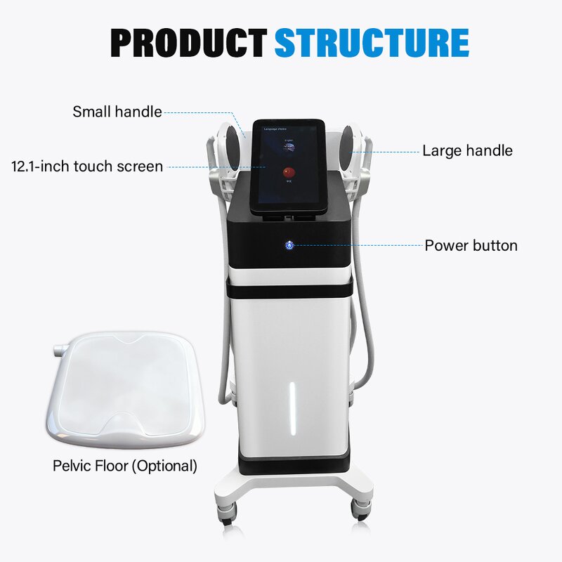 4 in 1 Muscle Stimulator - Professional Body Sculpting Massage 4 Handles Device