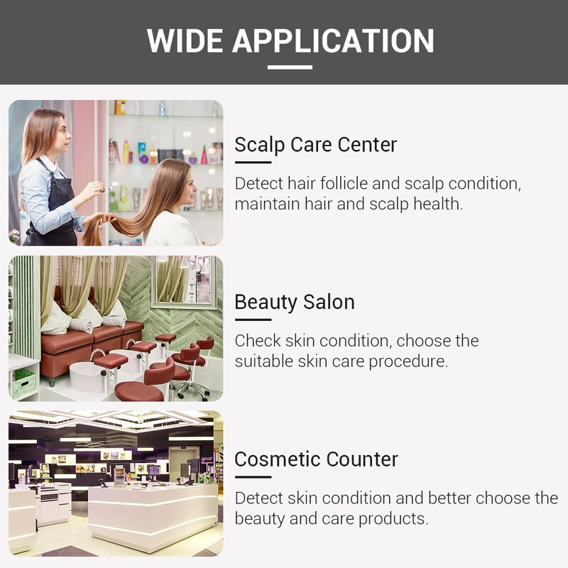 Hair Scalp Analyzer - Hot Sales Desktop Machine for Home and Salon Use