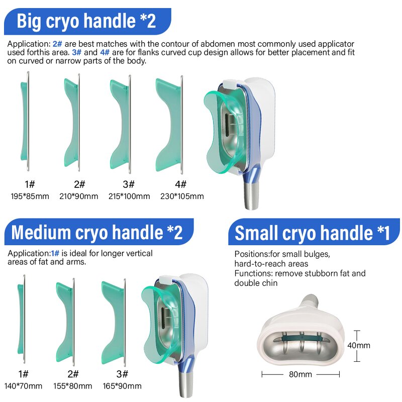 9 in 1 Slimming Machine - New Arrival Pro 40K Cavitation 360 Cryo Fat Freezing