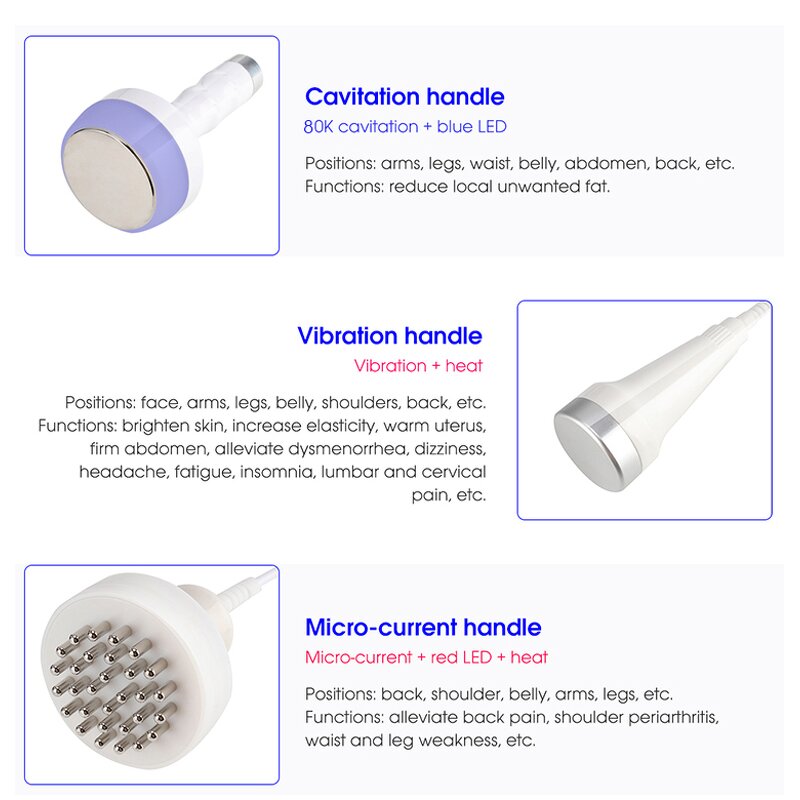 6 in 1 Cavitation Machine - Tuying Factory Price 80k Ultrasound Fat Burning