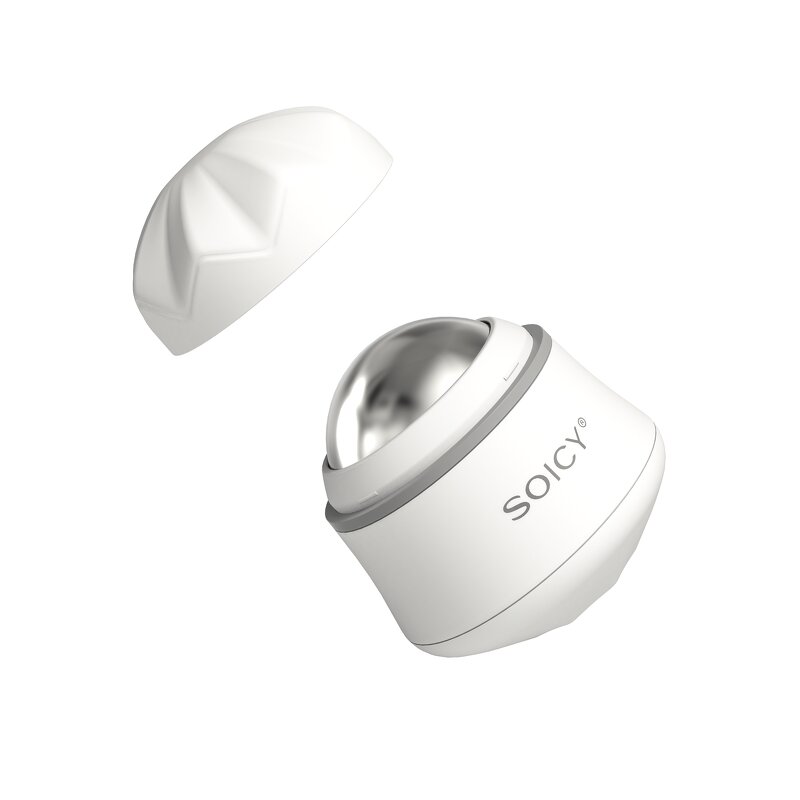 Stainless Steel Ice Roller - Soicy S50 Ice Ball Cube Eye Facial Skin Care Massager