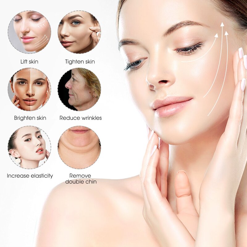 9D Hifu Machine - Face Lift High Intensity Focused Ultrasound 12-line Skin Tightening