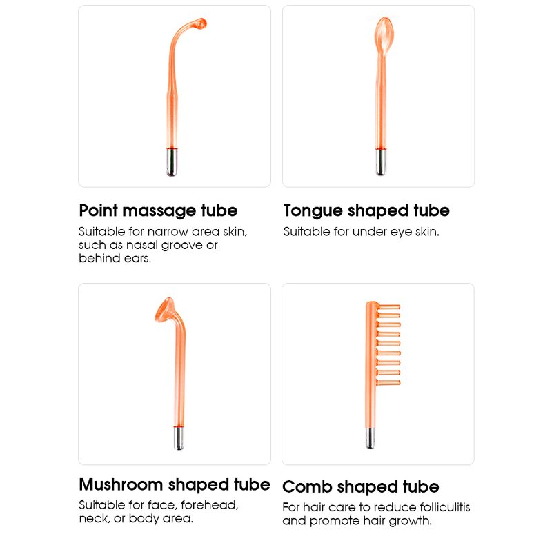 High Frequency Facial Wand - Portable Massager Beauty Wand for Skin Care