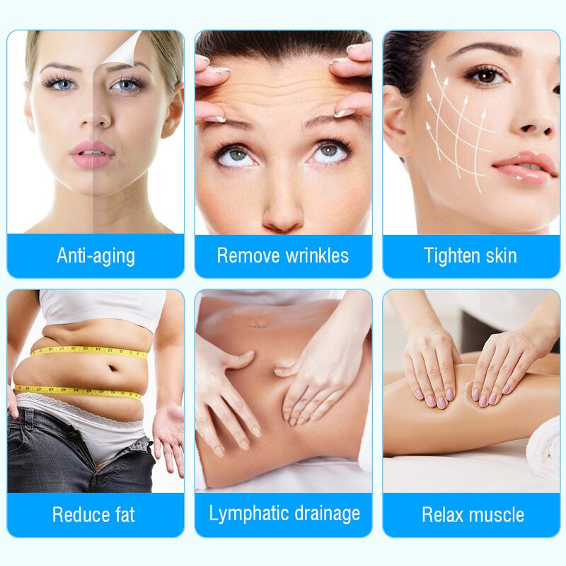 40k Cavitation Machine - Ultrasonic Vacuum RF Cellulite Removal Lipo Laser