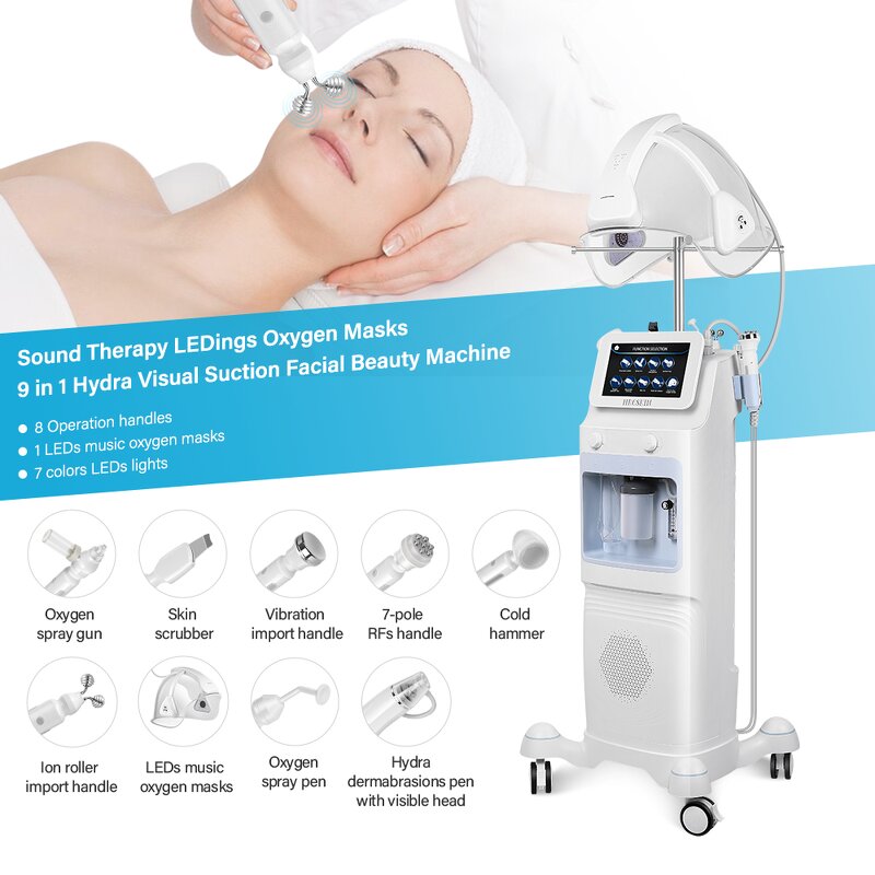 Hydra Facial Machine - Professional Multifunctional Smart Touch Screen Blackhead Removal
