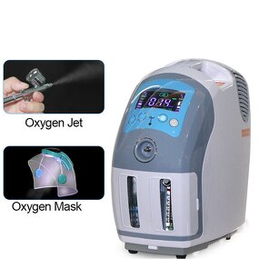 PDT Led Light Therapy Mask - 2023newest 7-Colors Jet Peel Oxygen Facial Machine