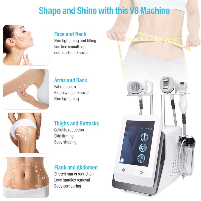 3 in 1 Vela Slim Machine - New Design Big Vacuum Roller Body Contouring V8