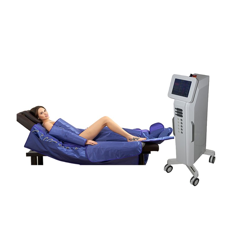 3 in 1 Pressotherapy Machine - Professional EMS Muscle Stimulator Lymphatic Drainage