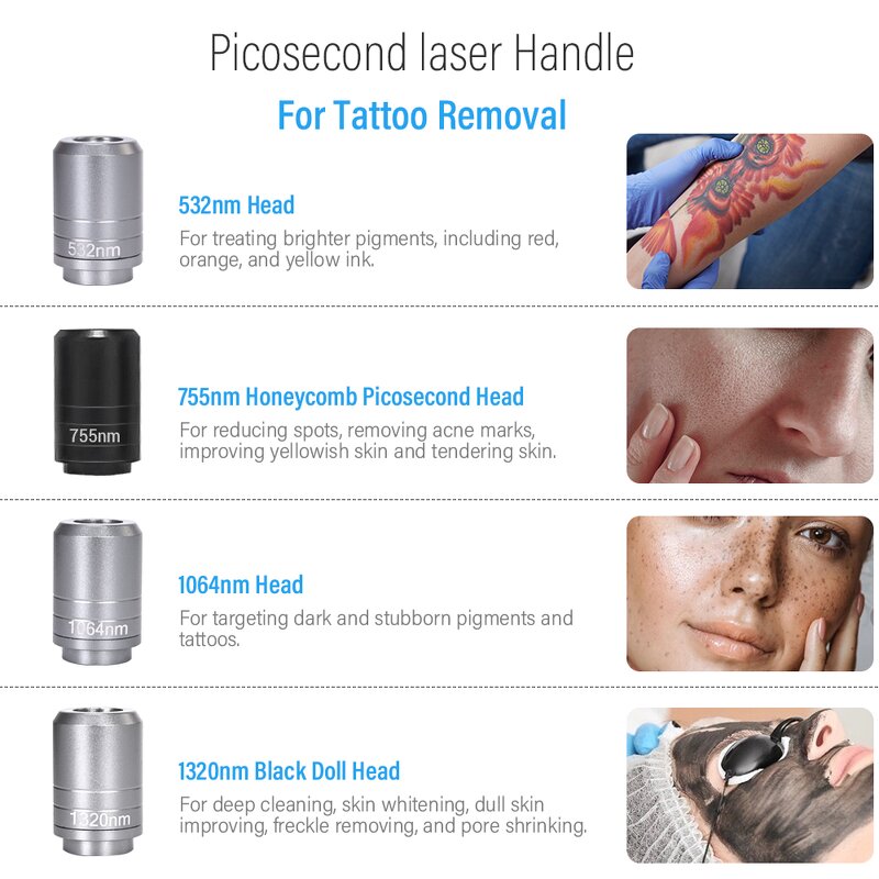 2in1 Laser Machine - 2023 New 808 Diode Pico Nd Yag Tattoo Hair Removal