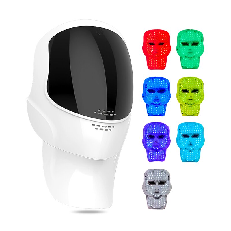 7 Color LED Mask - New Arrival Neck Facial Detachable Beauty Device for Home Use