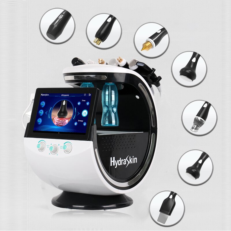 7 in 1 Hydra Facial Machine - Hot Sales Portable Blackhead Removal with Skin Analysis