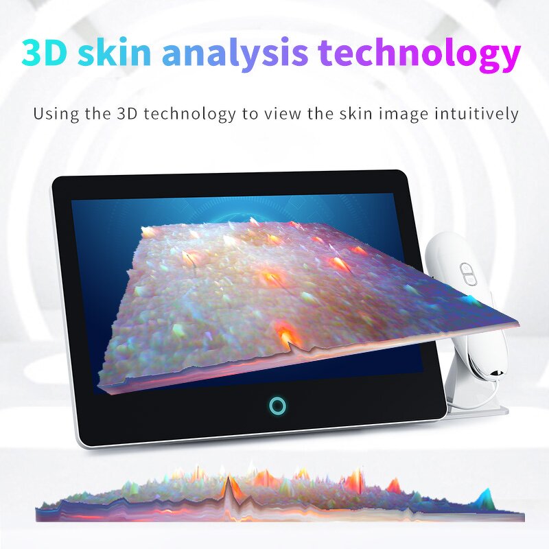3D Camera Skin Analyzer - Portable Handheld Facial Skin Analysis Beauty Machine