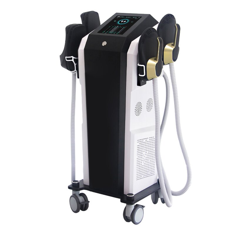 4 Handle Body Sculpt Machine - Professional 5000w Muscle Stimulator Slimming Device