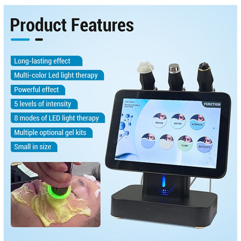 3 in 1 Co2 Bubble Facial Machine - Hottest Deep Face Cleaning Oxygen Revive Tool