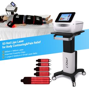 Red Light Therapy Mat - Portable Full Body 650nm 5d Lipo Laser Belt Fat Burner
