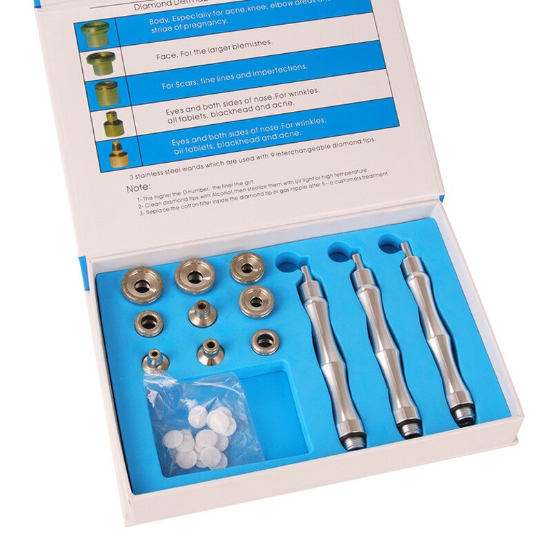 2 In1 Hydra Dermabrasion Machine - Portable Deep Cleansing Microdermabrasion Oxygen Spray