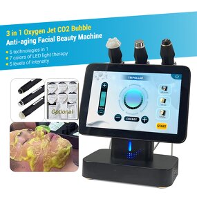 3 in 1 Co2 Bubble Facial Machine - Hottest Deep Face Cleaning Oxygen Revive Tool