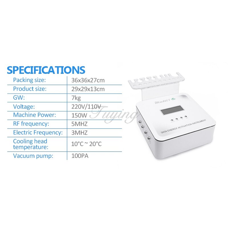 7 in 1 Galvanic Facial Machine - Diamond Microdermabrasion Electroporation EMS Face Lift