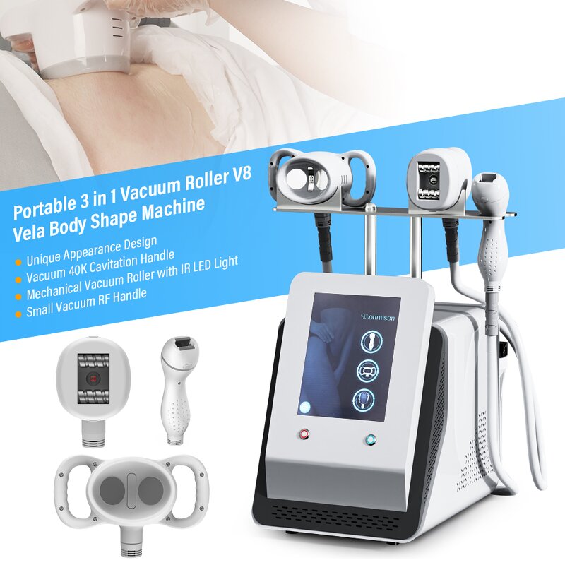 3 in 1 Vela Slim Machine - New Design Big Vacuum Roller Body Contouring V8