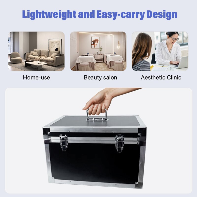 Diode Laser Hair Removal Machine - 8 Languages Portable Ice Cooled Device