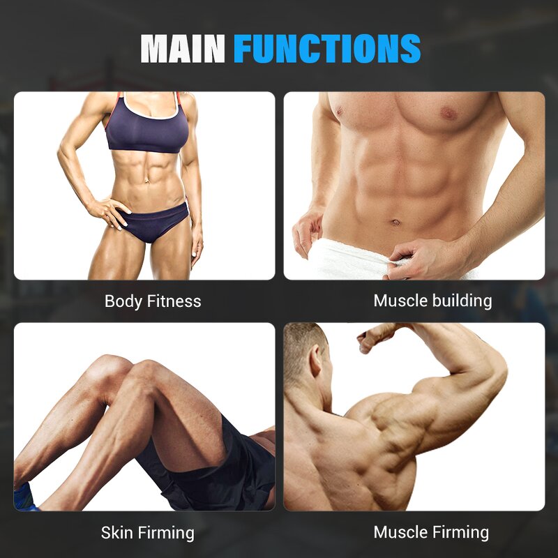 4 in 1 Muscle Stimulator - Professional Body Sculpting Massage 4 Handles Device