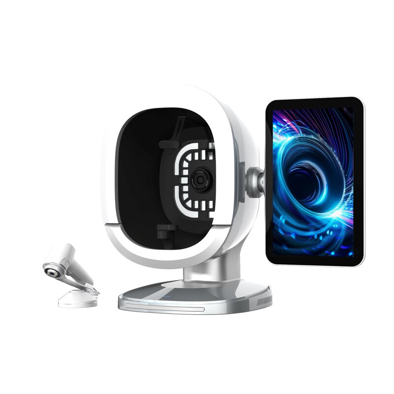 2in1 Skin Scalp Scanner - 2025 Newest OEM 3D AI Analyzer with 18 Languages