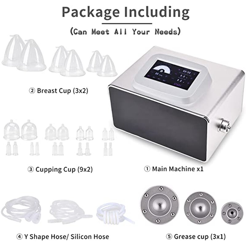 Vacuum Therapy Machine - Portable Buttocks Lifter Breast Enlargement Device